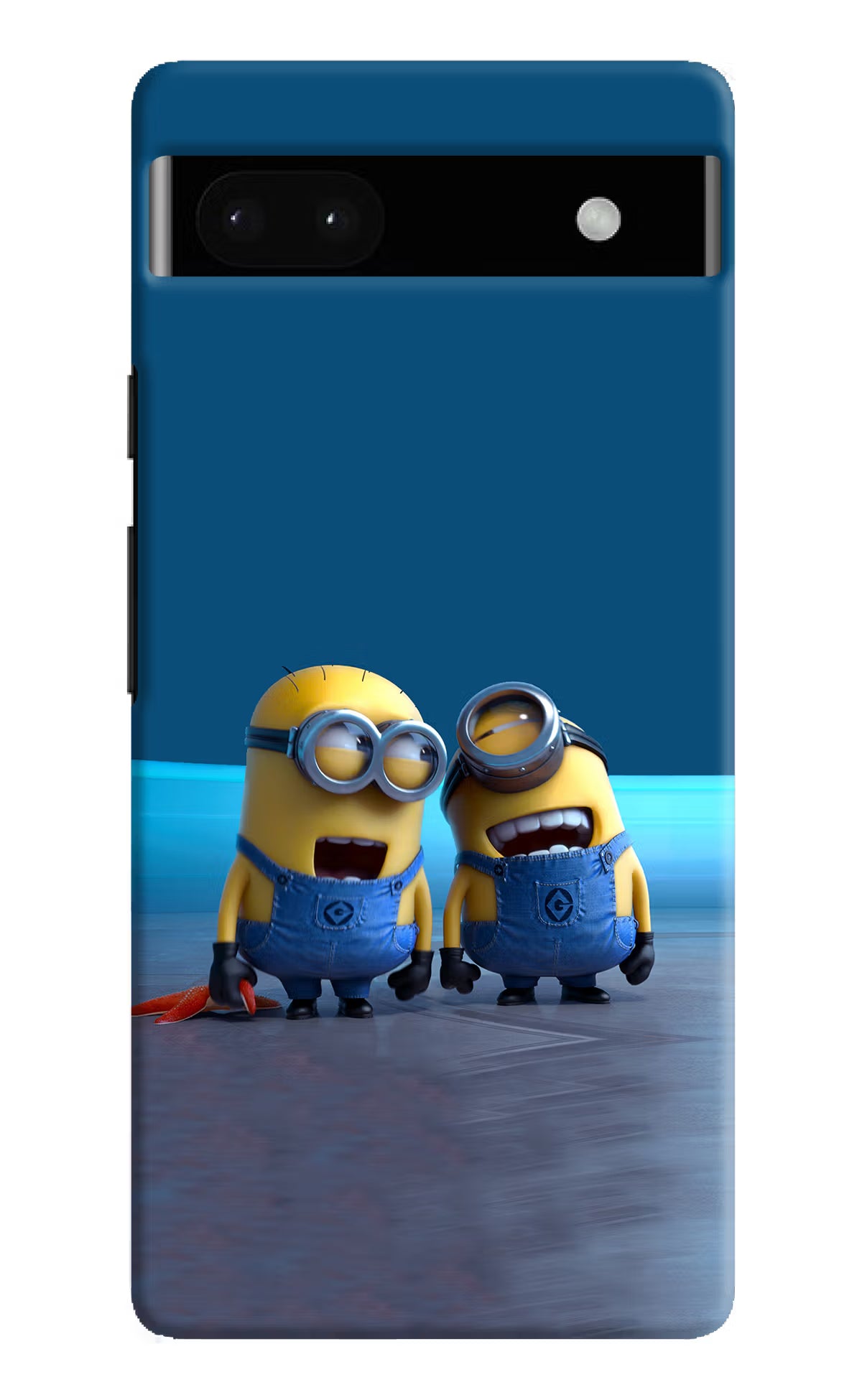 Minion Laughing Google Pixel 6A Hard Case Back Cover by Casekaro