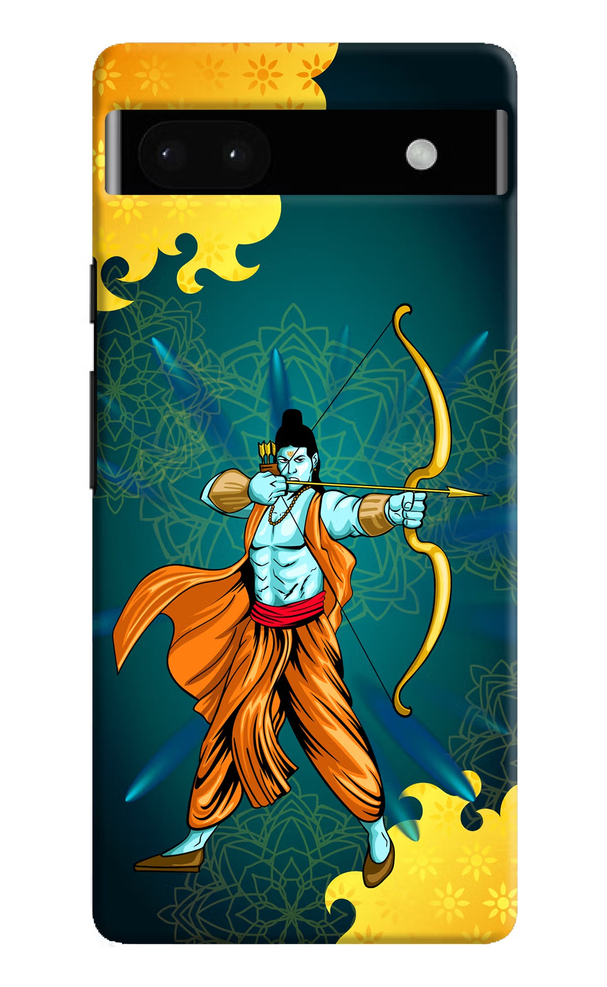 Lord Ram - 6 Google Pixel 6A Hard Case Back Cover by Casekaro