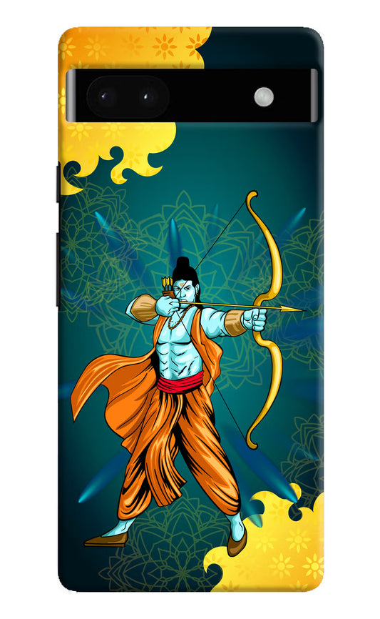 Lord Ram - 6 Google Pixel 6A Hard Case Back Cover by Casekaro