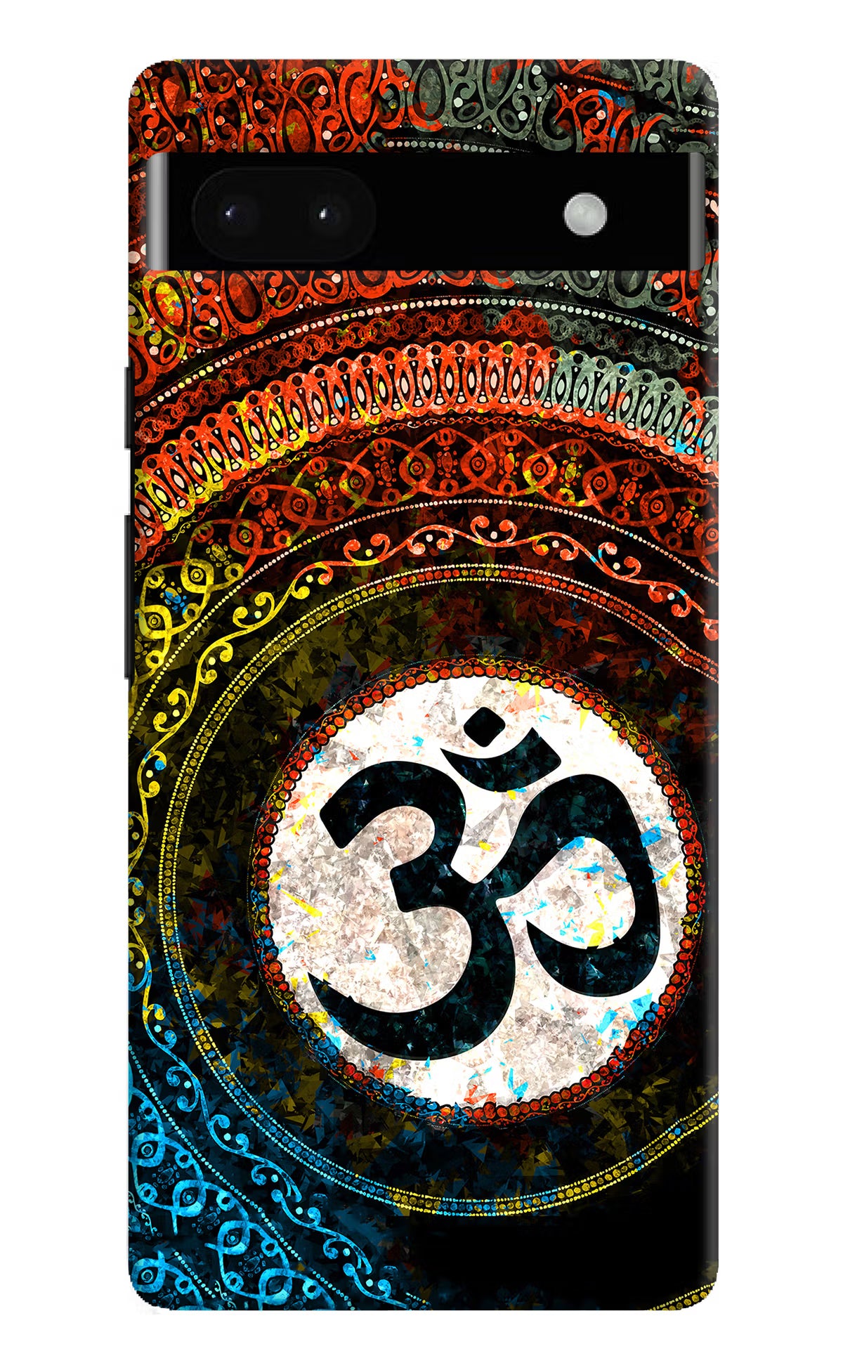 Om Cultural Google Pixel 6A Hard Case Back Cover by Casekaro