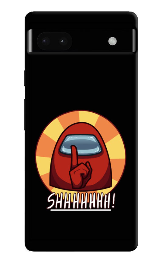Among Us Shhh! Google Pixel 6A Hard Case Back Cover by Casekaro