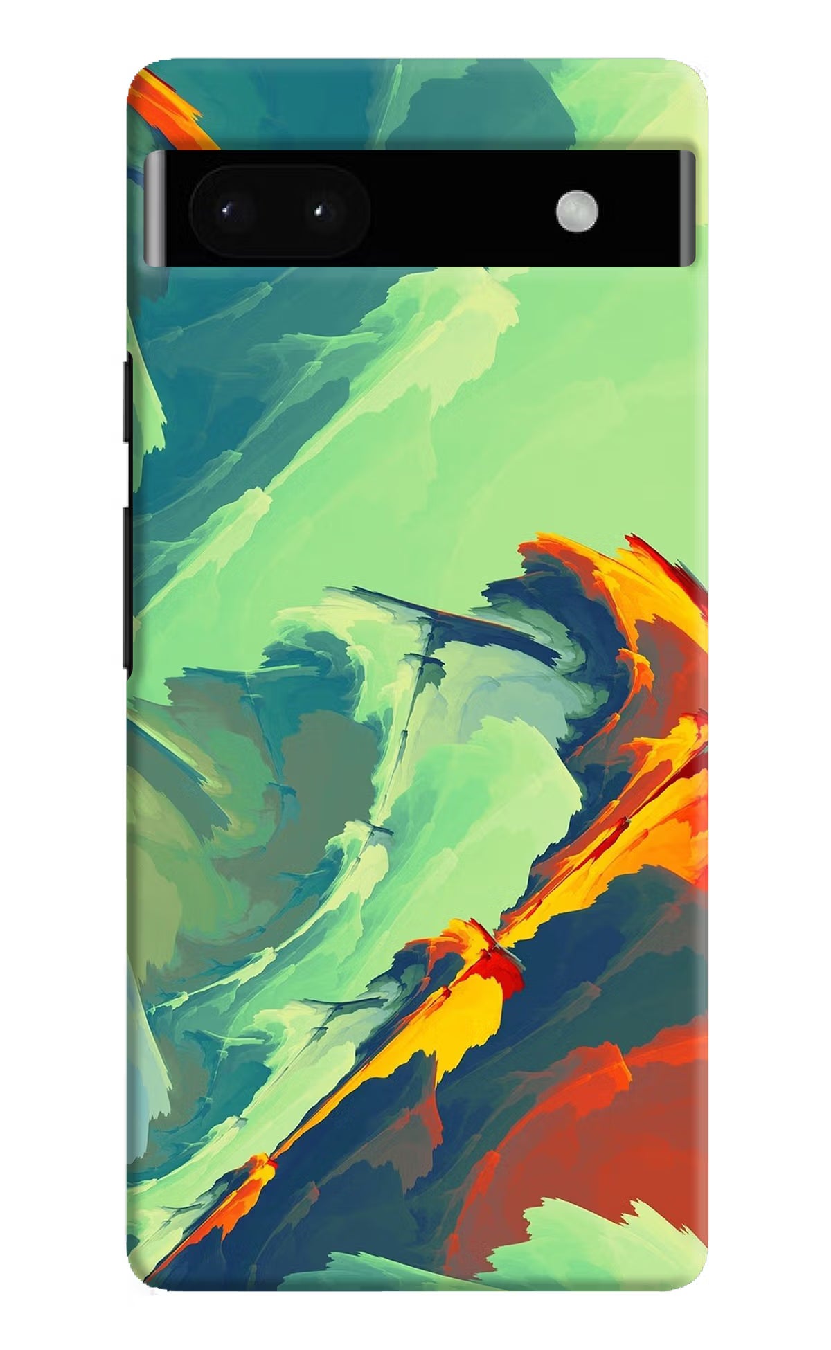 Paint Art Google Pixel 6A Hard Case Back Cover by Casekaro