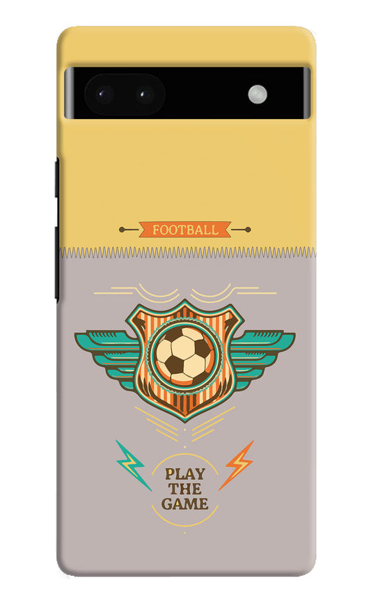 Football Google Pixel 6A Hard Case Back Cover by Casekaro