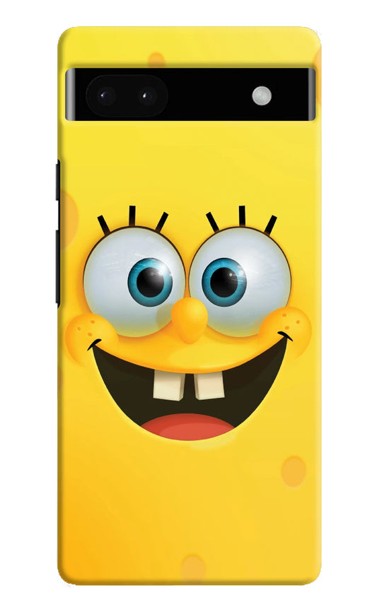 Sponge 1 Google Pixel 6A Hard Case Back Cover by Casekaro