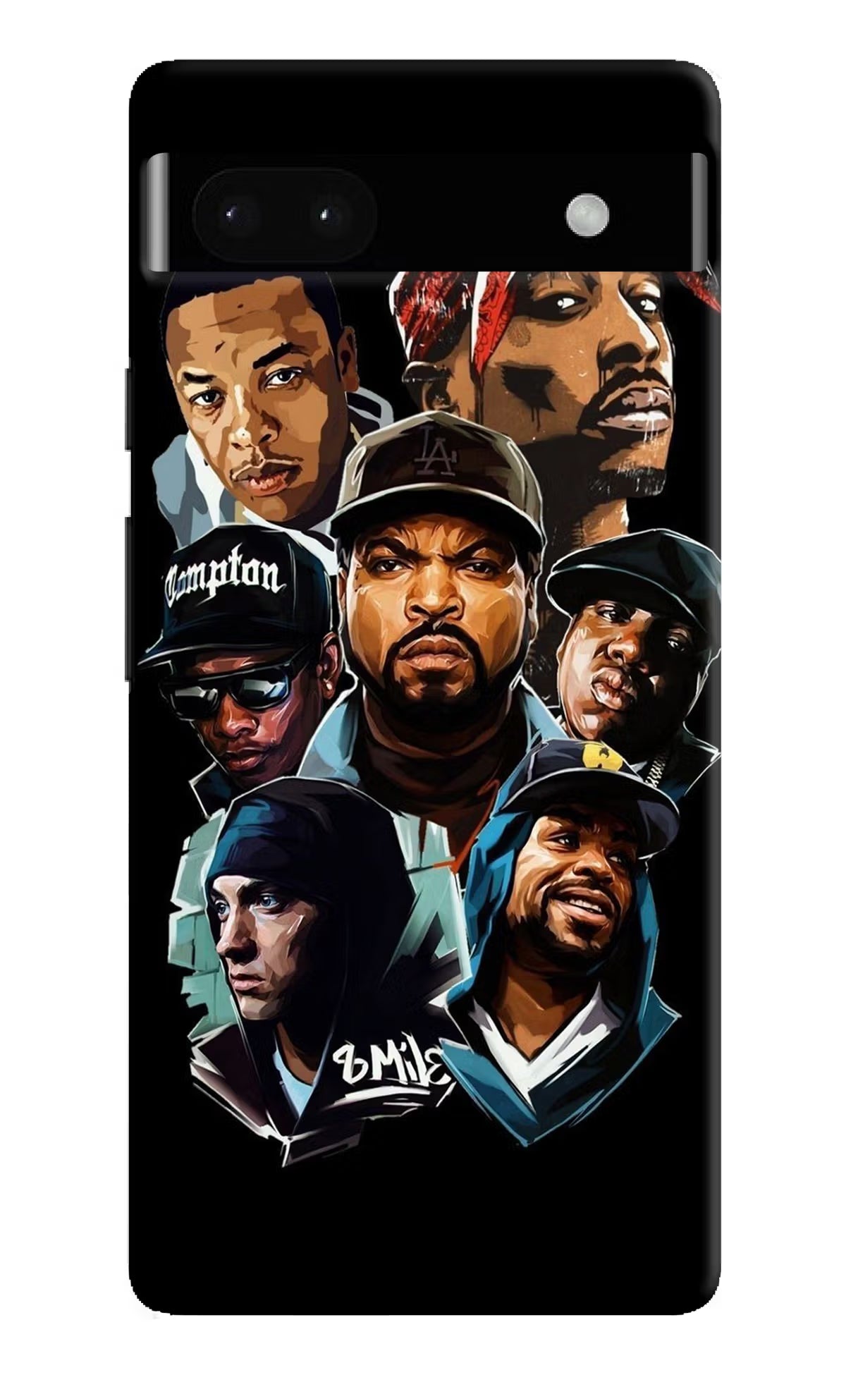 Rappers Google Pixel 6A Hard Case Back Cover by Casekaro