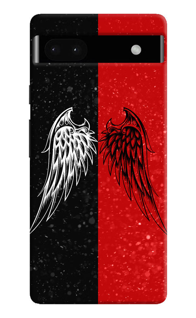 Wings Google Pixel 6A Hard Case Back Cover by Casekaro