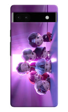BTS Chibi Google Pixel 6A Hard Case Back Cover by Casekaro