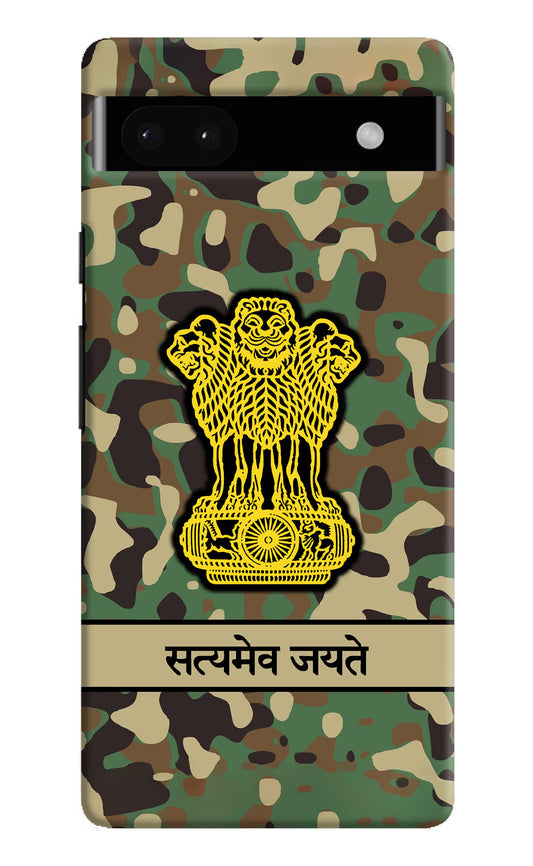 Satyamev Jayate Army Google Pixel 6A Hard Case Back Cover by Casekaro