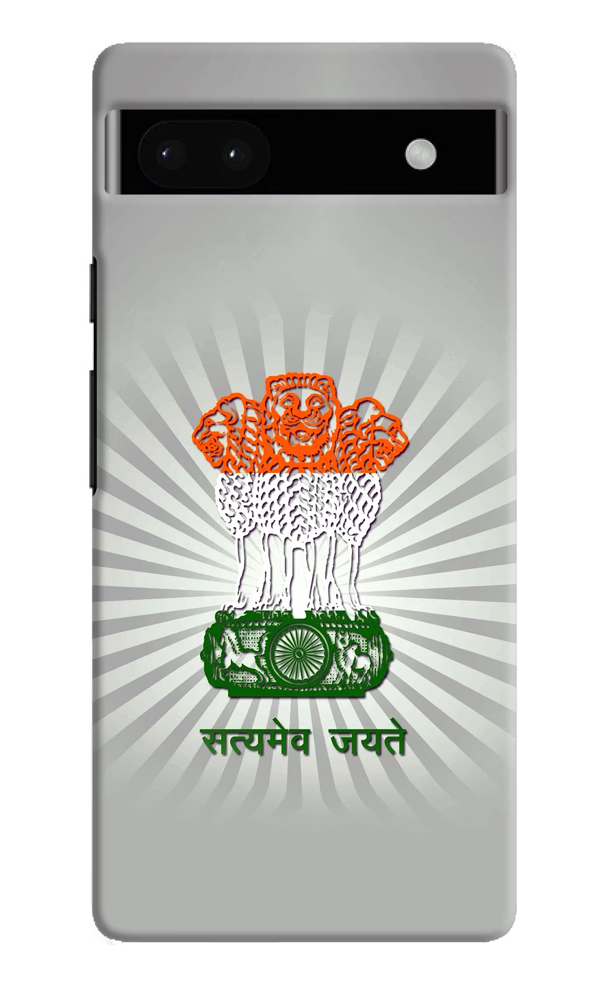 Satyamev Jayate Art Google Pixel 6A Hard Case Back Cover by Casekaro