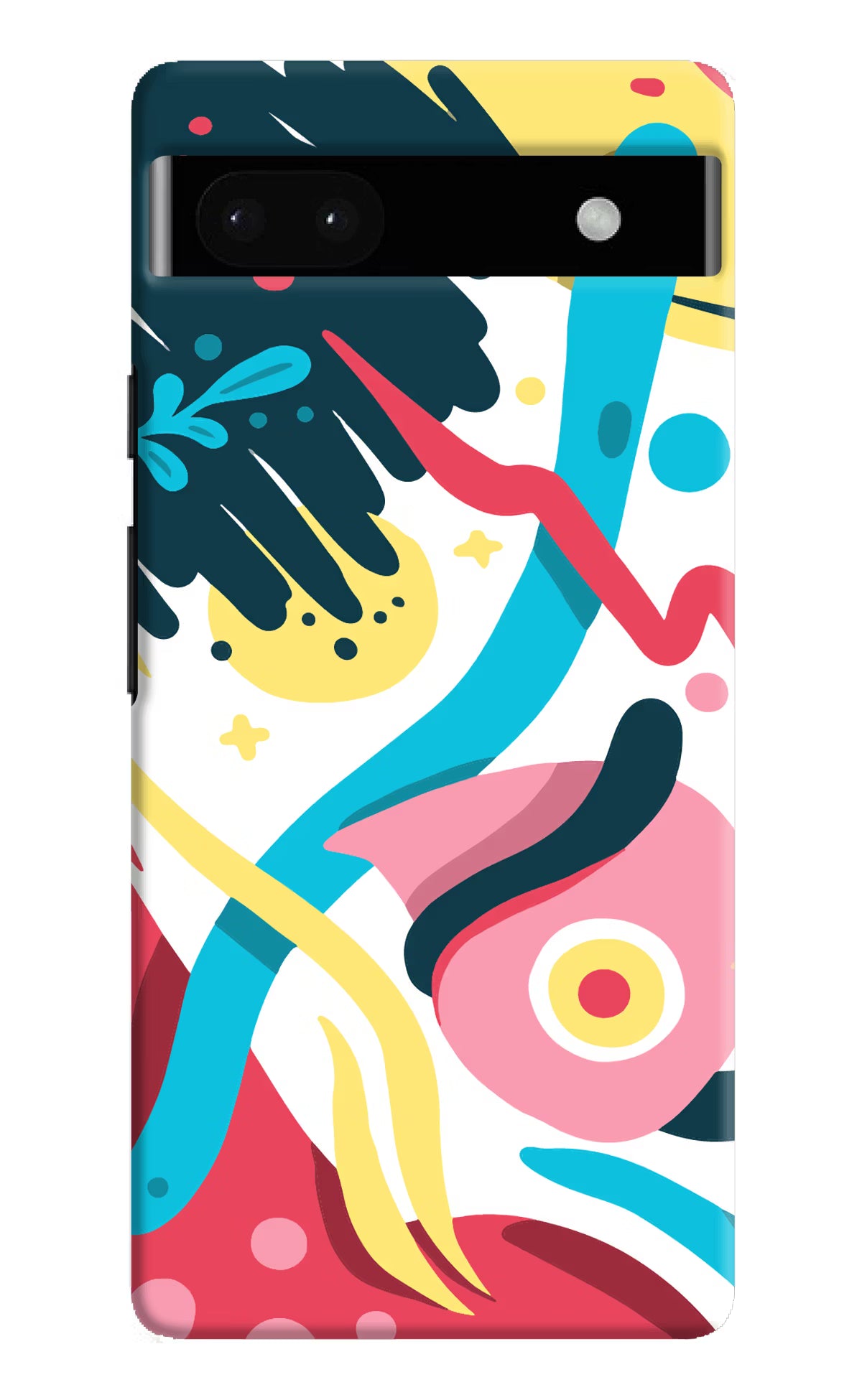 Trippy Google Pixel 6A Hard Case Back Cover by Casekaro