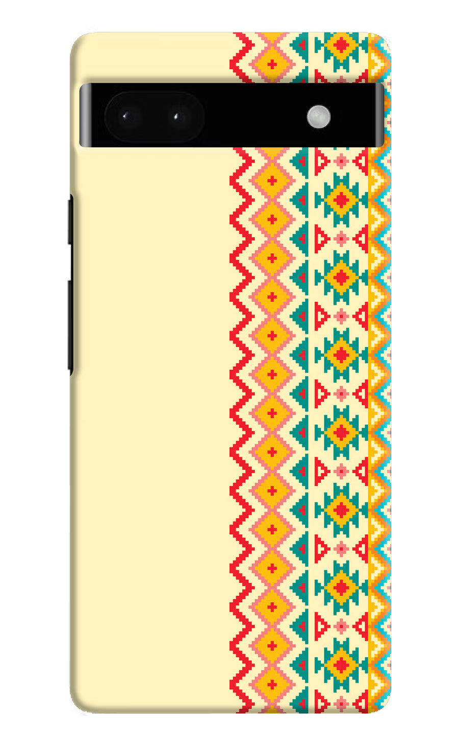 Ethnic Seamless Google Pixel 6A Back Cover, Hard case