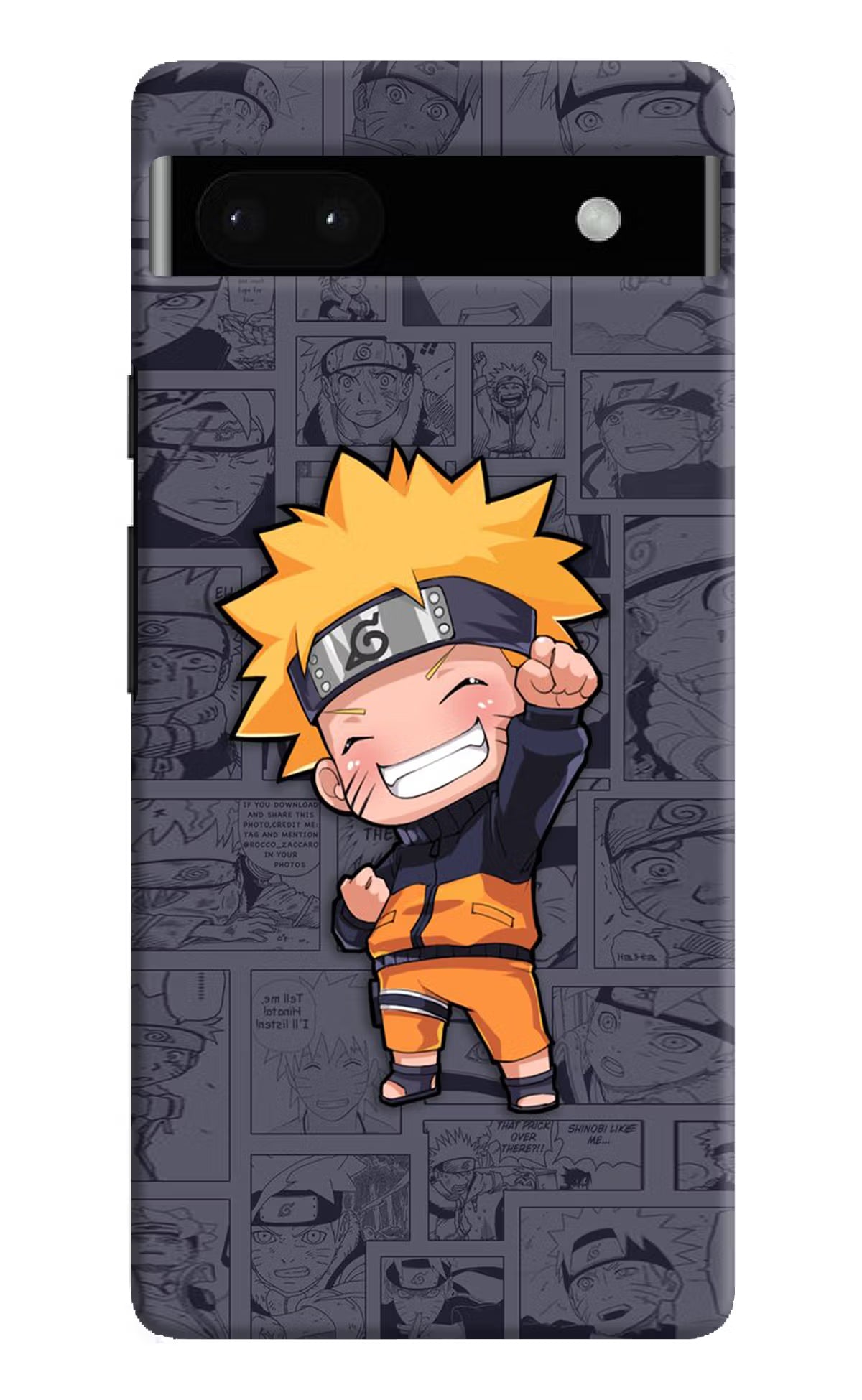 Chota Naruto Google Pixel 6A Hard Case Back Cover by Casekaro