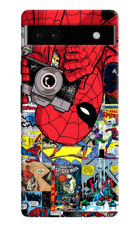 Spider Man Google Pixel 6A Back Cover