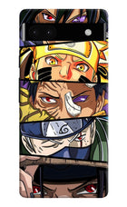 Naruto Character Google Pixel 6A Hard Case Back Cover by Casekaro