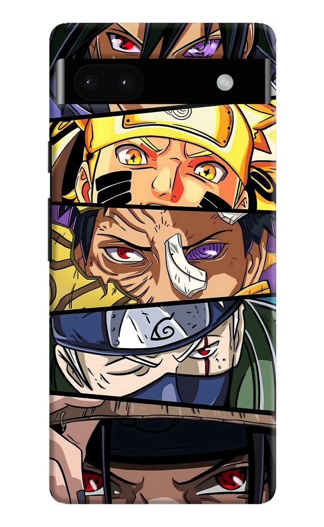 Naruto Character Google Pixel 6A Hard Case Back Cover by Casekaro
