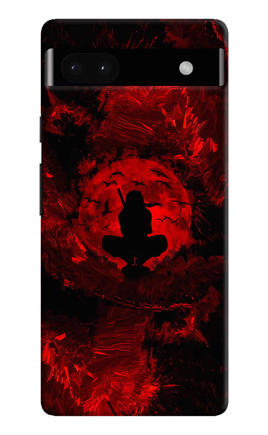 Itachi Uchiha Google Pixel 6A Back Cover, Hard case