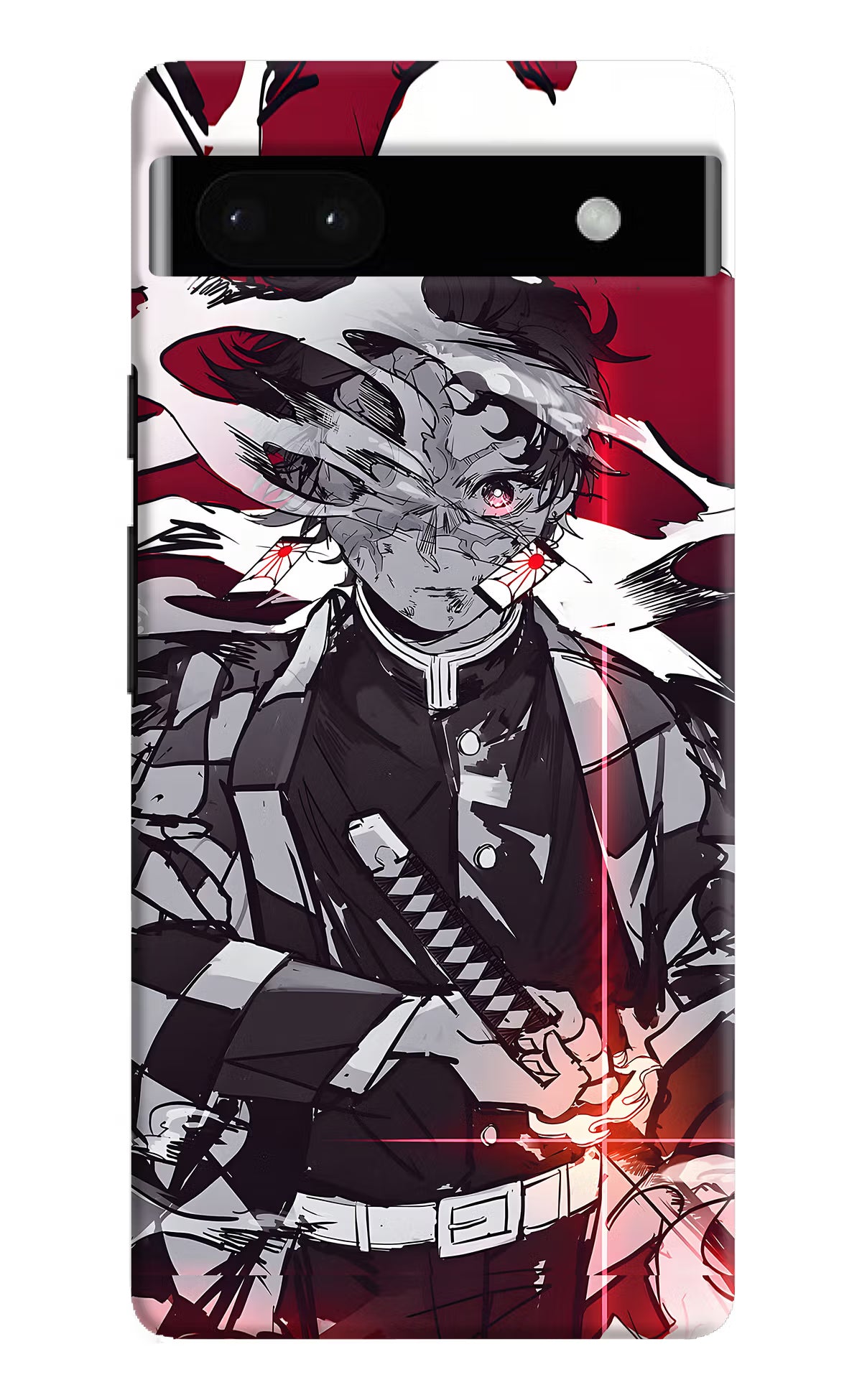 Demon Slayer Google Pixel 6A Hard Case Back Cover by Casekaro