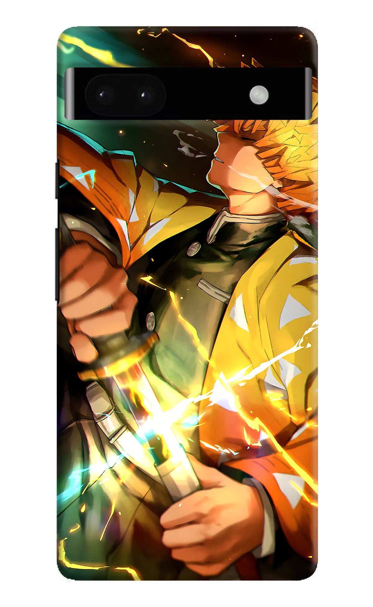 Demon Slayer Google Pixel 6A Hard Case Back Cover by Casekaro