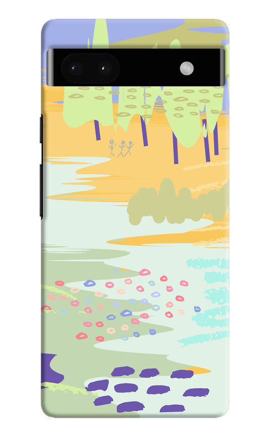 Scenery Google Pixel 6A Hard Case Back Cover by Casekaro