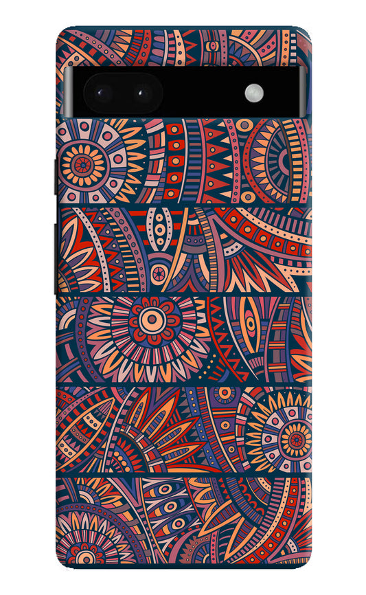 African Culture Design Google Pixel 6A Hard Case Back Cover by Casekaro