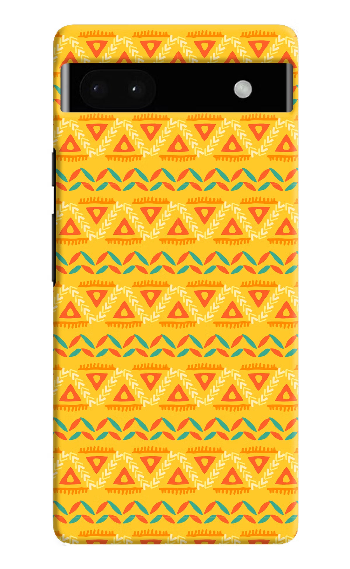 Tribal Pattern Google Pixel 6A Hard Case Back Cover by Casekaro