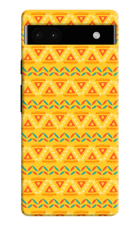 Tribal Pattern Google Pixel 6A Hard Case Back Cover by Casekaro