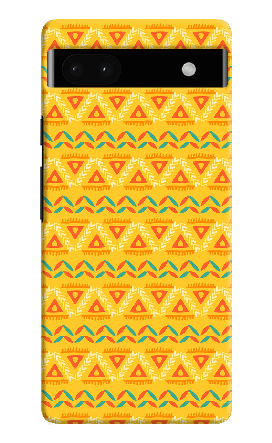 Tribal Pattern Google Pixel 6A Back Cover, Hard case