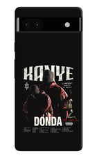 Donda Kanye West Google Pixel 6A Hard Case Back Cover by Casekaro