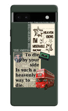 The Smiths Google Pixel 6A Hard Case Back Cover by Casekaro