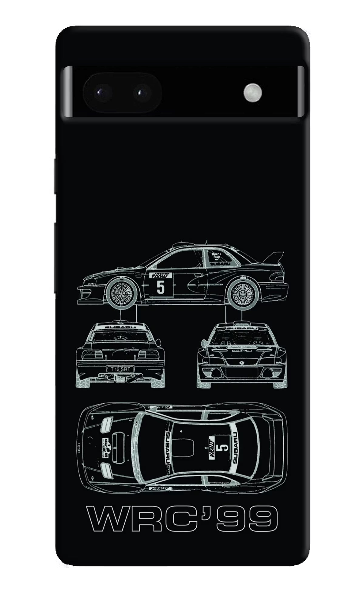 WRC'99 Google Pixel 6A Hard Case Back Cover by Casekaro