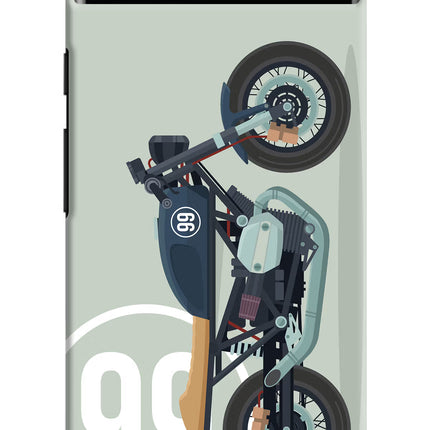 Classic Cafe Racer 99 Google Pixel 6A Hard Case Back Cover by Casekaro