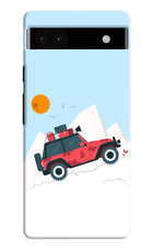 Mountain Trail Beast Google Pixel 6A Hard Case Back Cover by Casekaro