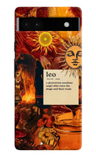 Leo Zodiac Google Pixel 6A Hard Case Back Cover by Casekaro