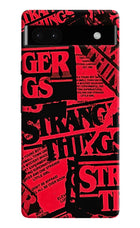 Ordinary Things Google Pixel 6A Hard Case Back Cover by Casekaro