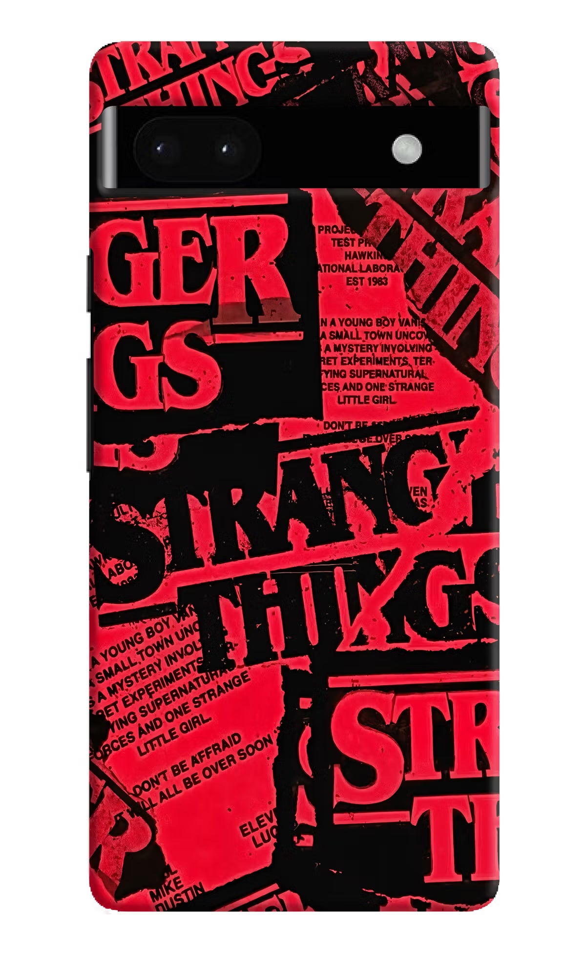 Ordinary Things Google Pixel 6A Hard Case Back Cover by Casekaro