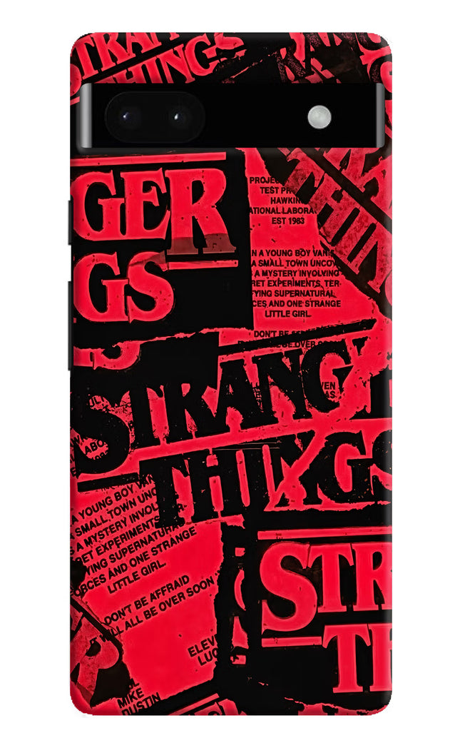 Ordinary Things Google Pixel 6A Hard Case Back Cover by Casekaro