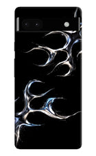 Chrome Tribal Google Pixel 6A Hard Case Back Cover by Casekaro