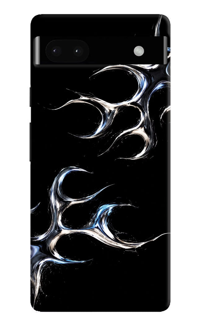 Chrome Tribal Google Pixel 6A Hard Case Back Cover by Casekaro