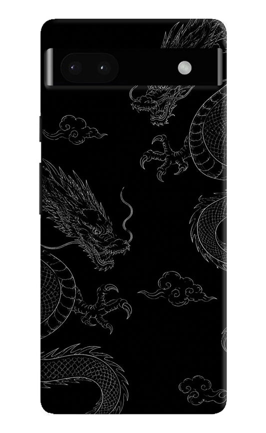Twin Dragons Google Pixel 6A Hard Case Back Cover by Casekaro