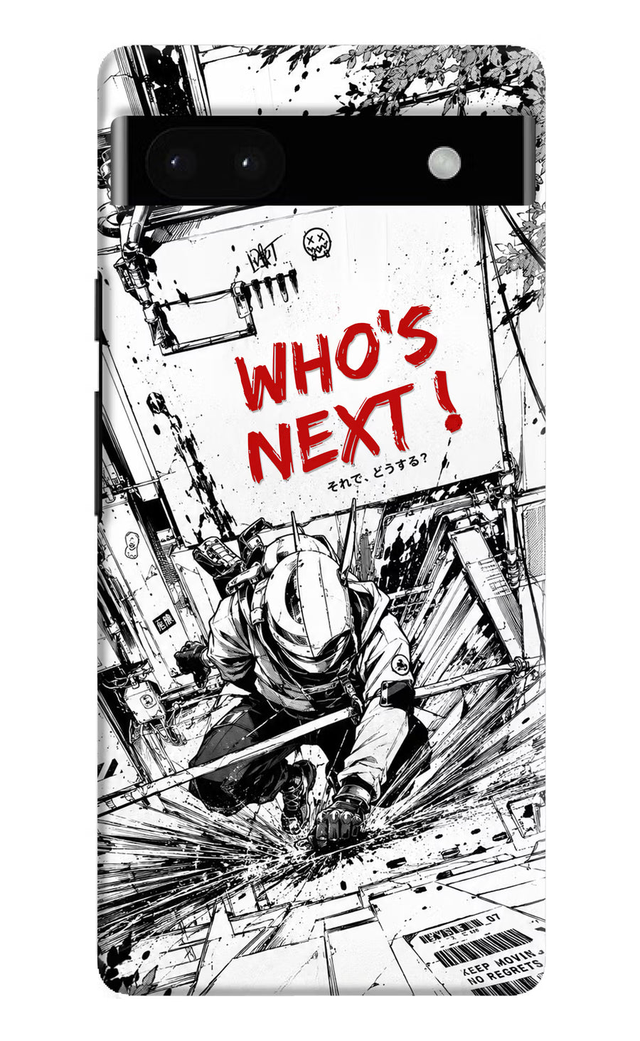 Who's Next Google Pixel 6A Back Cover, Hard case