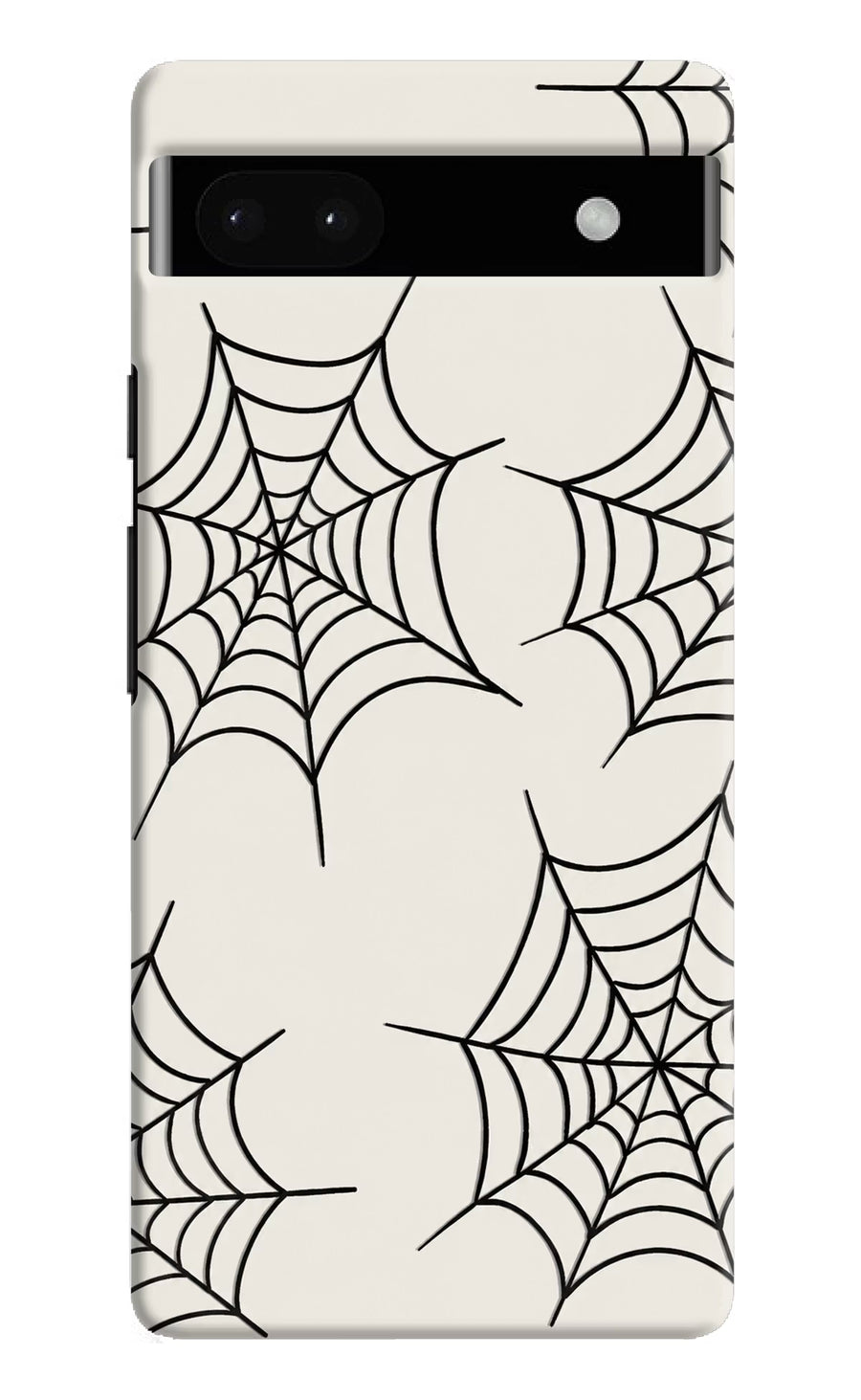 Spider Web Google Pixel 6A Back Cover, Hard case
