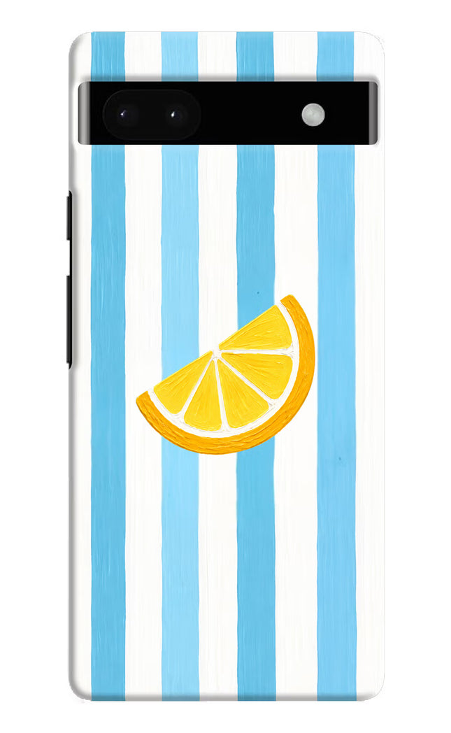 Summer Lemon Google Pixel 6A Hard Case Back Cover by Casekaro