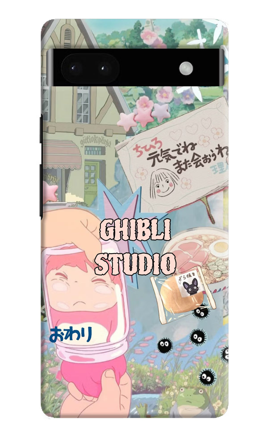 Studio Ghibli Google Pixel 6A Back Cover, Hard case