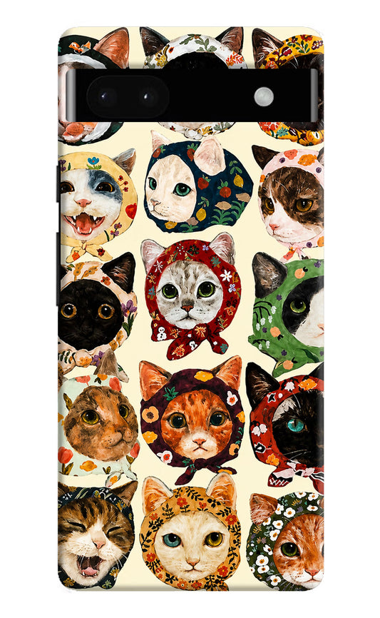 Cool Cat Google Pixel 6A Hard Case Back Cover by Casekaro