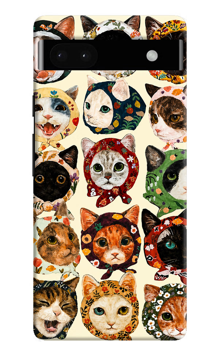 Cool Cat Google Pixel 6A Back Cover, Hard case