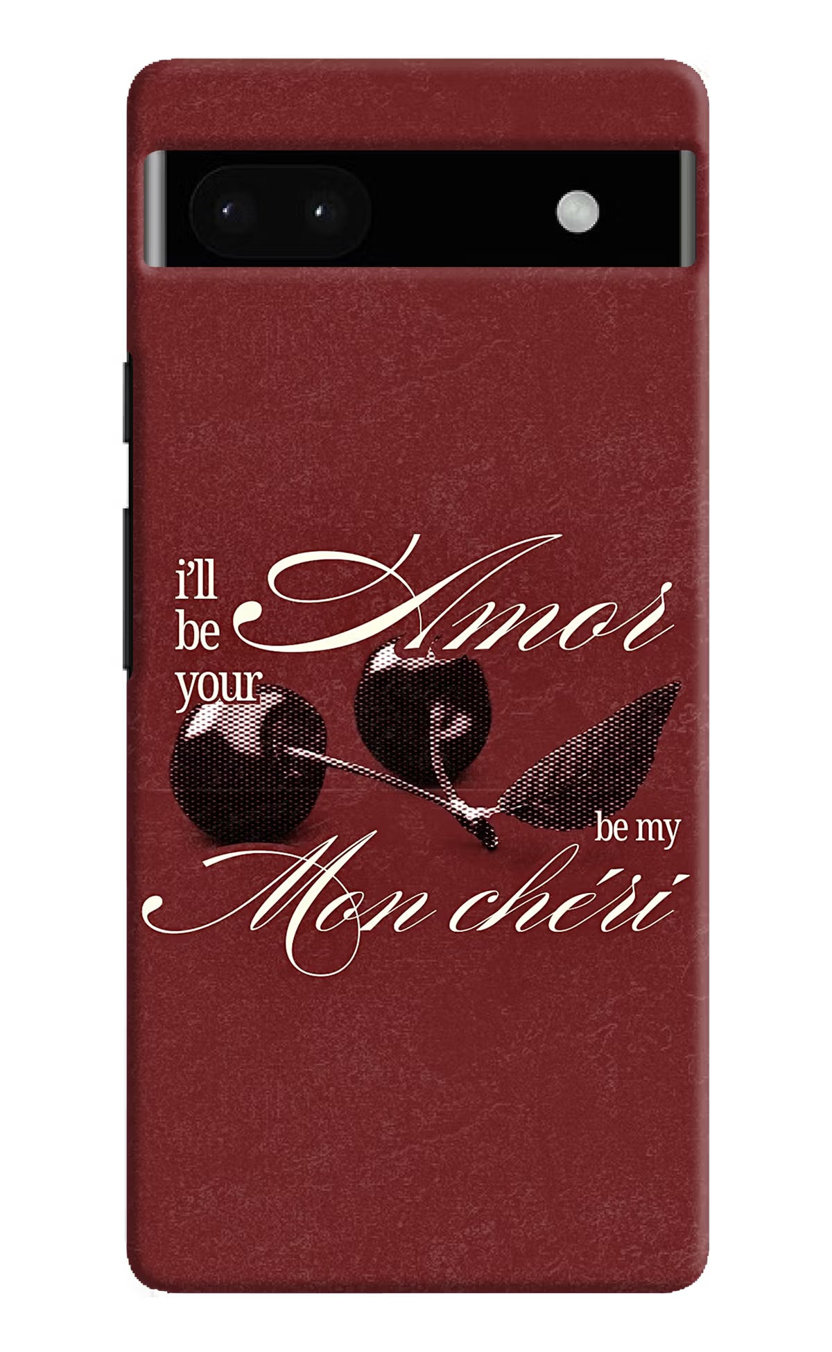 Velvet Cherry Google Pixel 6A Back Cover