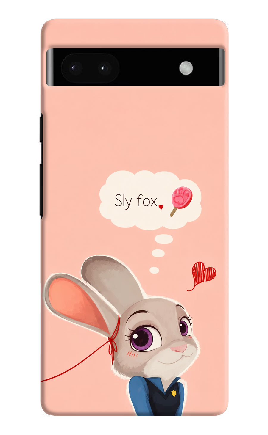 Judy Charm Google Pixel 6A Back Cover, Hard case