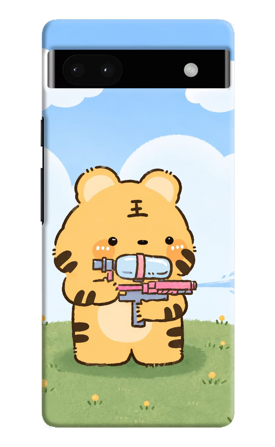 Tiger Treat Google Pixel 6A Back Cover, Hard case