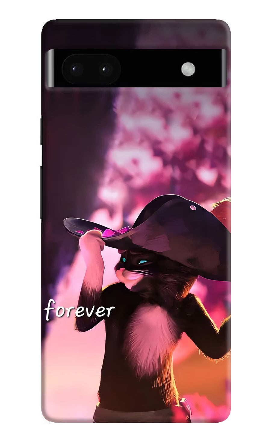 Forever Cat Google Pixel 6A Back Cover, Hard case