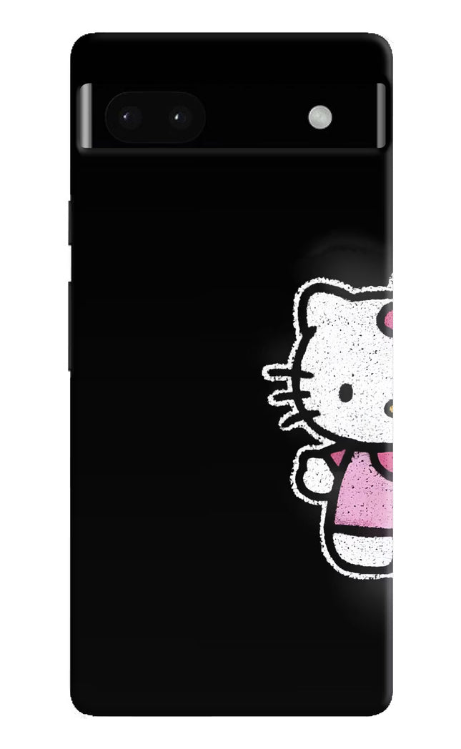 Kitty Charm Google Pixel 6A Hard Case Back Cover by Casekaro